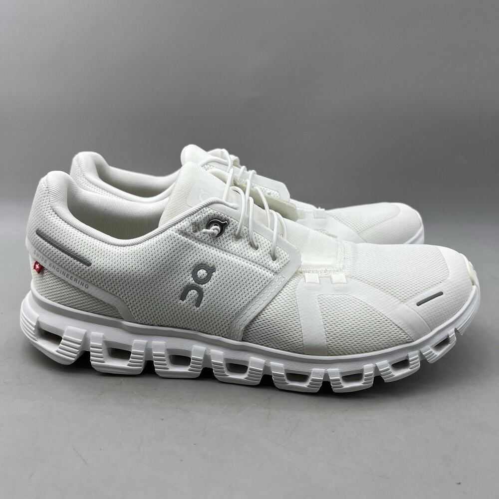 On Cloud 6 Running Shoes Women Size 9 White Mesh Comfort Lightweight Sneakers
